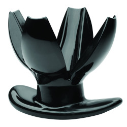 Master Series Plug Tunnel Clawed Noir 9 x 10.5 cm